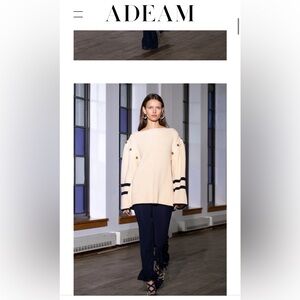 NWT ADEAM chunky oyster sweater women’s Large